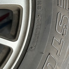 受付終了　
中古　アルファード用 ホイール付きスタッドレスタイヤ4本セット 215/65R16（ブリザック）の画像