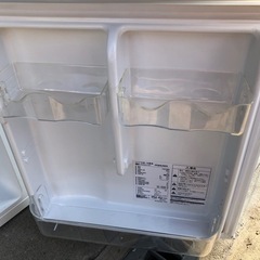 家庭用冷凍冷蔵庫　1人暮らしサイズの画像