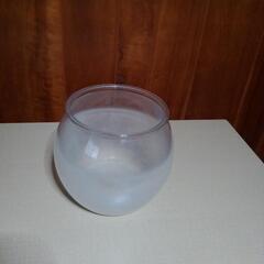 差し上げます★金魚鉢(プラスチック製)★約20cm★汚れ有★の画像
