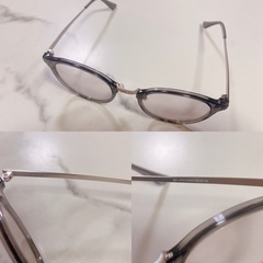 美品 ユニクロサングラスボストンコンビの画像