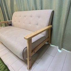 2人がけソファー　お届け可能の画像