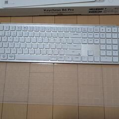 Keychron B6 Pro US配列　ワイヤレスキーボード　シルバーの画像