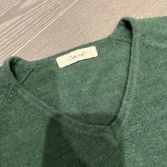 ニット　cepo グリーンの画像