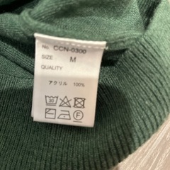 ニット　cepo グリーンの画像