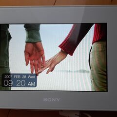 ソニー SONY デジタルフォトフレーム DPF-D75の画像
