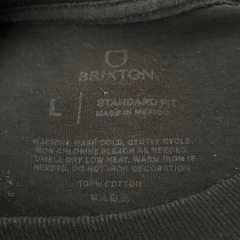 BRIXTON×fender highway l/s tee Lサイズの画像