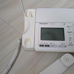 【動作品】パナソニック KX-PD301-W 親機＋子機＋充電器＋FAX替えカーボン付きの画像