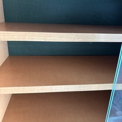 木製収納棚、食器棚、飾り棚　　　、の画像