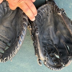左用少年野球用ファーストミットなどの画像