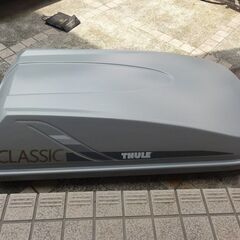 THULE ルーフボックス Classic シルバー 中古 (マルチトランク TERZO EA-14 近似) ルーフBOX スーリークラシックの画像