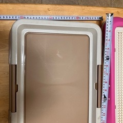ペット】お掃除簡単フラットトレ2枚セットの画像