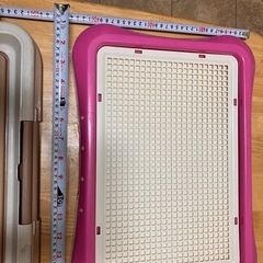 ペット】お掃除簡単フラットトレ2枚セットの画像