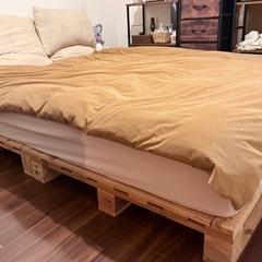 IKEA クイーンサイズのマットレスの画像