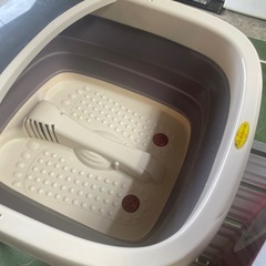 フットバス足湯折り畳み式の画像