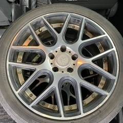 225  45  18  タイヤホイール４本セットの画像