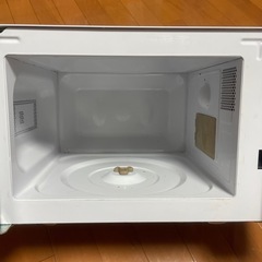 ニトリ　ホワイトターンテーブル電子レンジの画像
