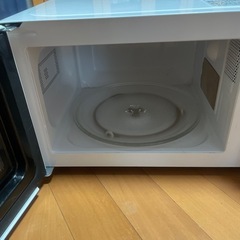 ニトリ　ホワイトターンテーブル電子レンジの画像