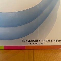 INTEX⭐︎エアープールの画像