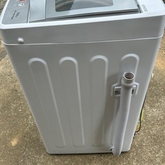 分解洗浄済み‼️AQUA 全自動洗濯機 6.0kg 3Dアクティブ洗浄 ガラストップ 美品‼️高年式2023年の画像