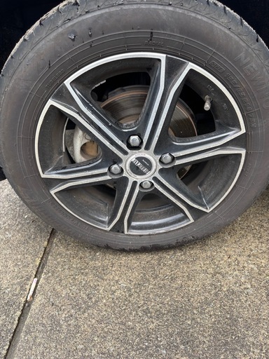 1556514社外アルミホイール4本セット