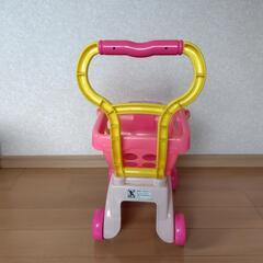 ミニーちゃん　お買い物カート　おもちゃ　女児の画像