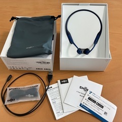 Shokz ショックス 骨伝導 イヤホン S803 Open run オープンラン の画像
