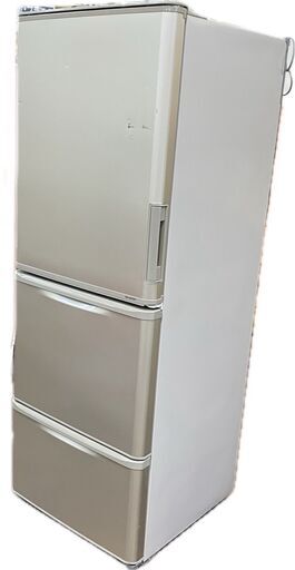 シャープ 冷蔵庫 350L ジ347/ SHARP シャープ 350L 冷凍冷蔵庫 SJ-W352D-N 3ドア