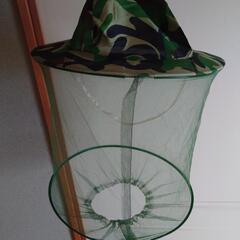 虫除け帽子の画像
