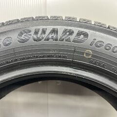 YOKOHAMA ice GUARD iG60 155/65R14 14インチ スタッドレス 1本 24年製 バリ溝 ミライース デイズ ムーヴ ワゴンR等(STO026)の画像