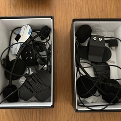 バイク用インカム　２台セットの画像