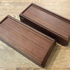 ＊木製カトラリーケース２個セット＊の画像