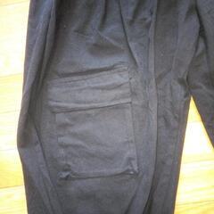 『5Lサイズ』【黒色サルエルパンツ】の画像