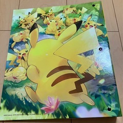 [新品未使用]ピカチュウポケカコレクションファイルの画像