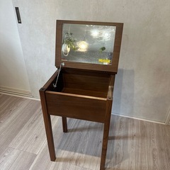 無印良品 化粧台（イスなし）の画像