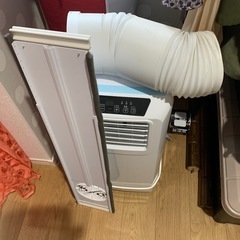 スポット壁掛け併用タイプクーラー新品同様の画像