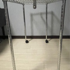 スチールラック　ハンガーパイプ付きの画像