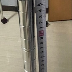 スチールラック　ハンガーパイプ付きの画像