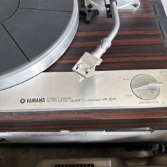 YAMAHA レコードプレイヤーYP-D71の画像