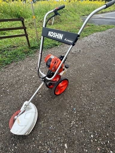 【良品-半額】 手押し　エンジン草刈機　芝刈機