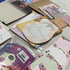 ディズニーバラメモ他　レターセット&メモ大量の画像