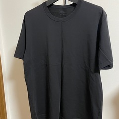ユニクロAIRism ショートスリーブ Tシャツ 2枚セットLサイズの画像