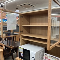 🍽️無印良品🍽️食器棚🍽️ブラウン🍽️タモ材🍽️ウッド🍽️廃盤モデル🍽️2317の画像