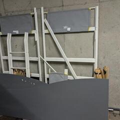 ロフトベッド  IKEA2台天板2枚付きの画像