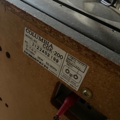 コロンビア　カラオケ用　CD カセットプレーヤーの画像
