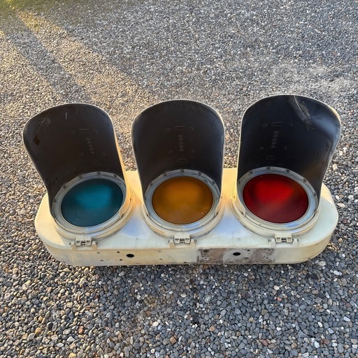 信号機 本物 松下通信工業株式会社 希少 インダストリアル ガレージ