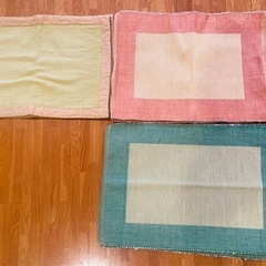 【取引終了】テーブルウェアセット(テーブルクロス、ランチョンマット等)の画像