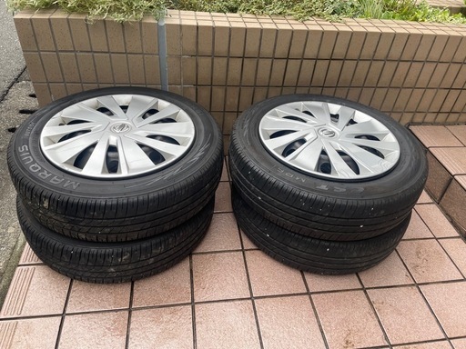 【取引中】日産デイズ純正タイヤホイール✨4本バリ山！