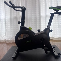 FITBOXエアロバイク＆専用マットの画像