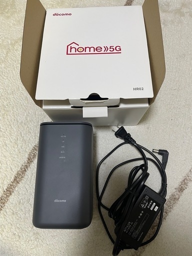 ホームルーター　 5G HR02 [ダークグレー]