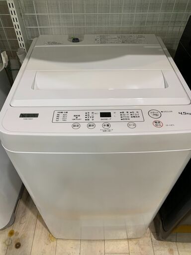 4.5Kg 洗濯機 ヤマダ 2022年 YWM-T45HI